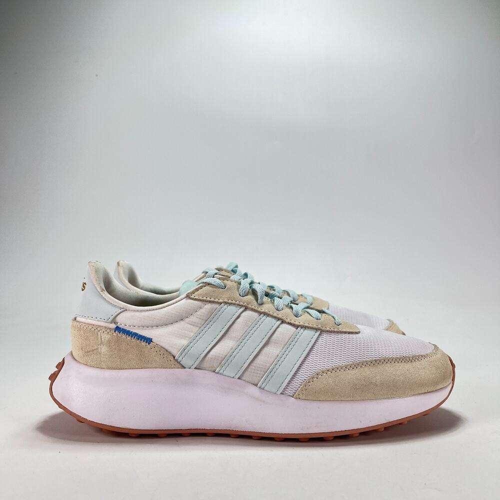 adidas Retropy F2 Off White Light Blue Casual Sneakers GX1724 Women's Size 8.5
